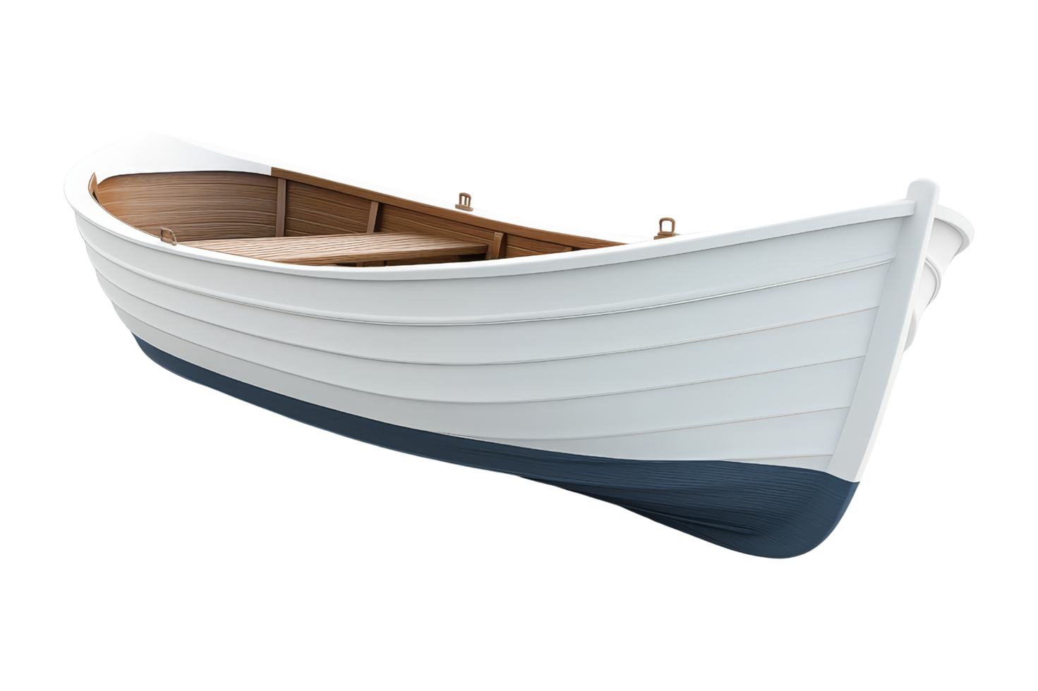 Rowing action in a tranquil environment with a classic wooden boat nature setting png