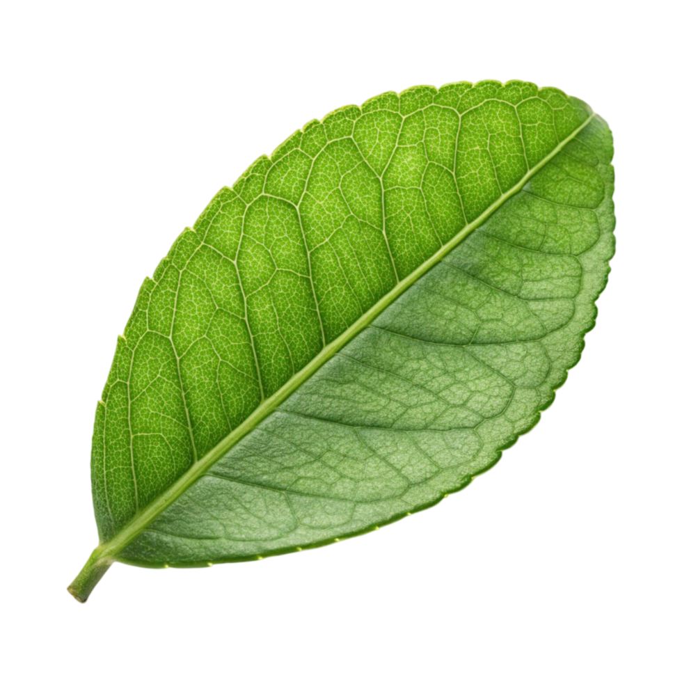 Lush Green Leaf Isolated png