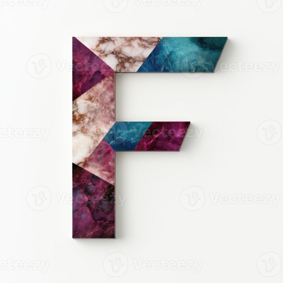 Geometric marble pattern design photo