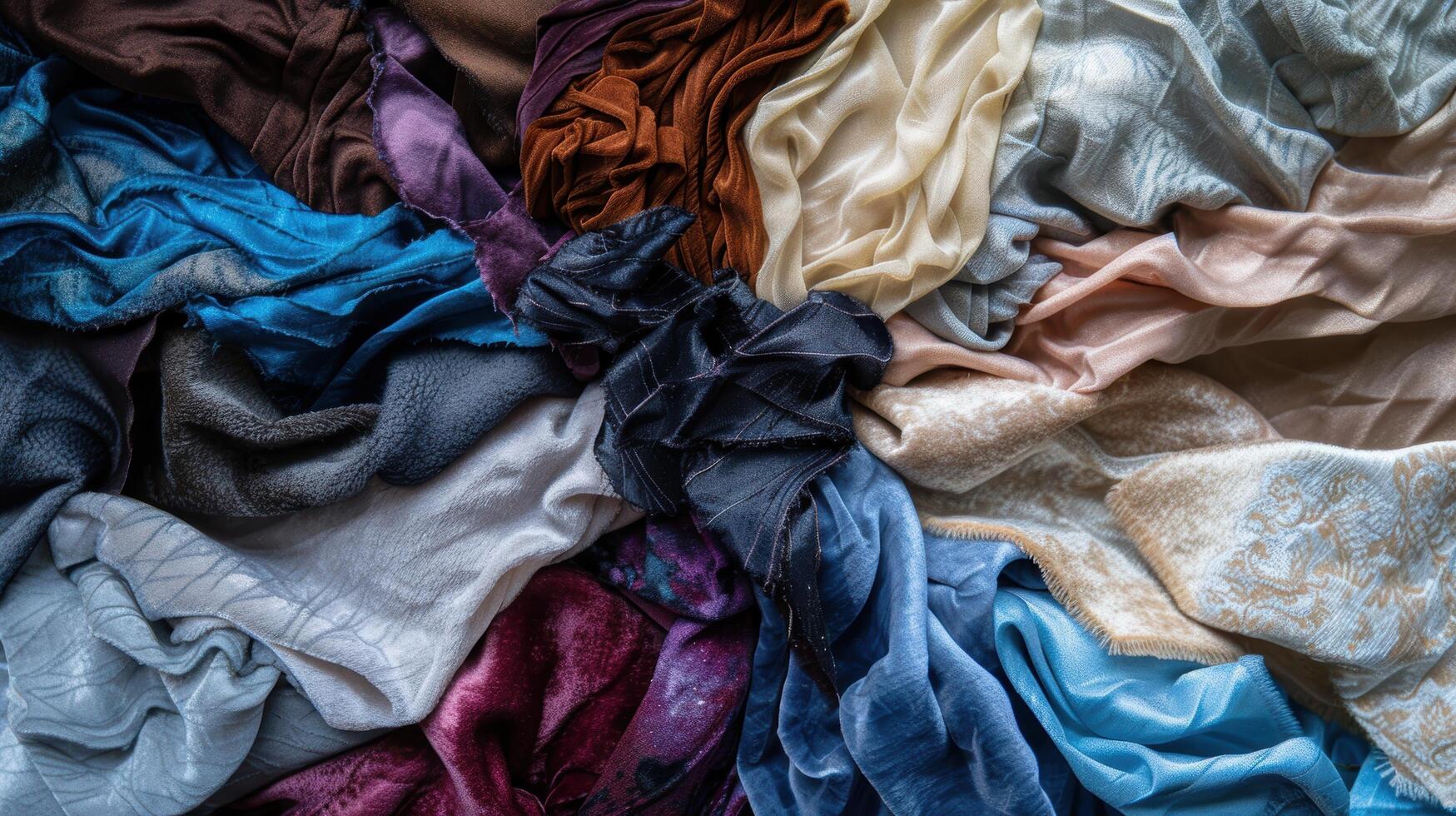 Vibrant Fabric Textures and Patterns photo