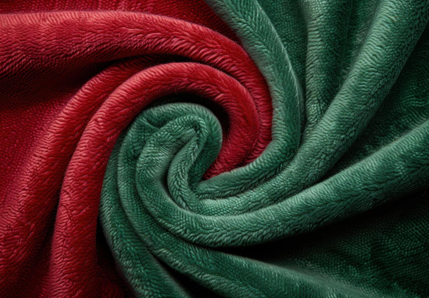 Vibrant red rose and green leaf texture photo