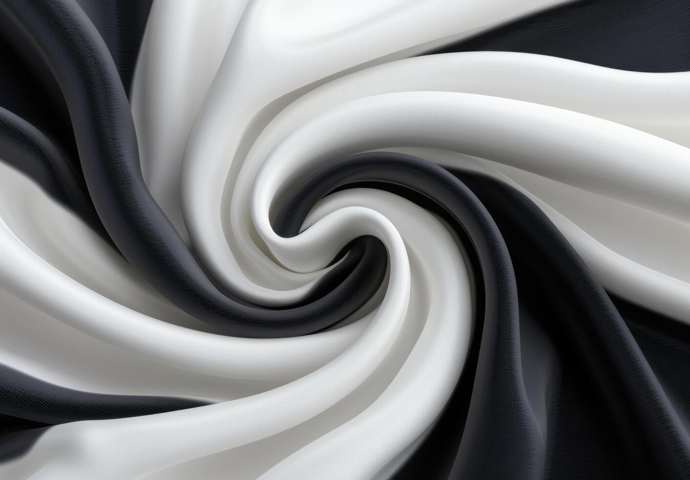 abstract swirling pattern in black and white photo