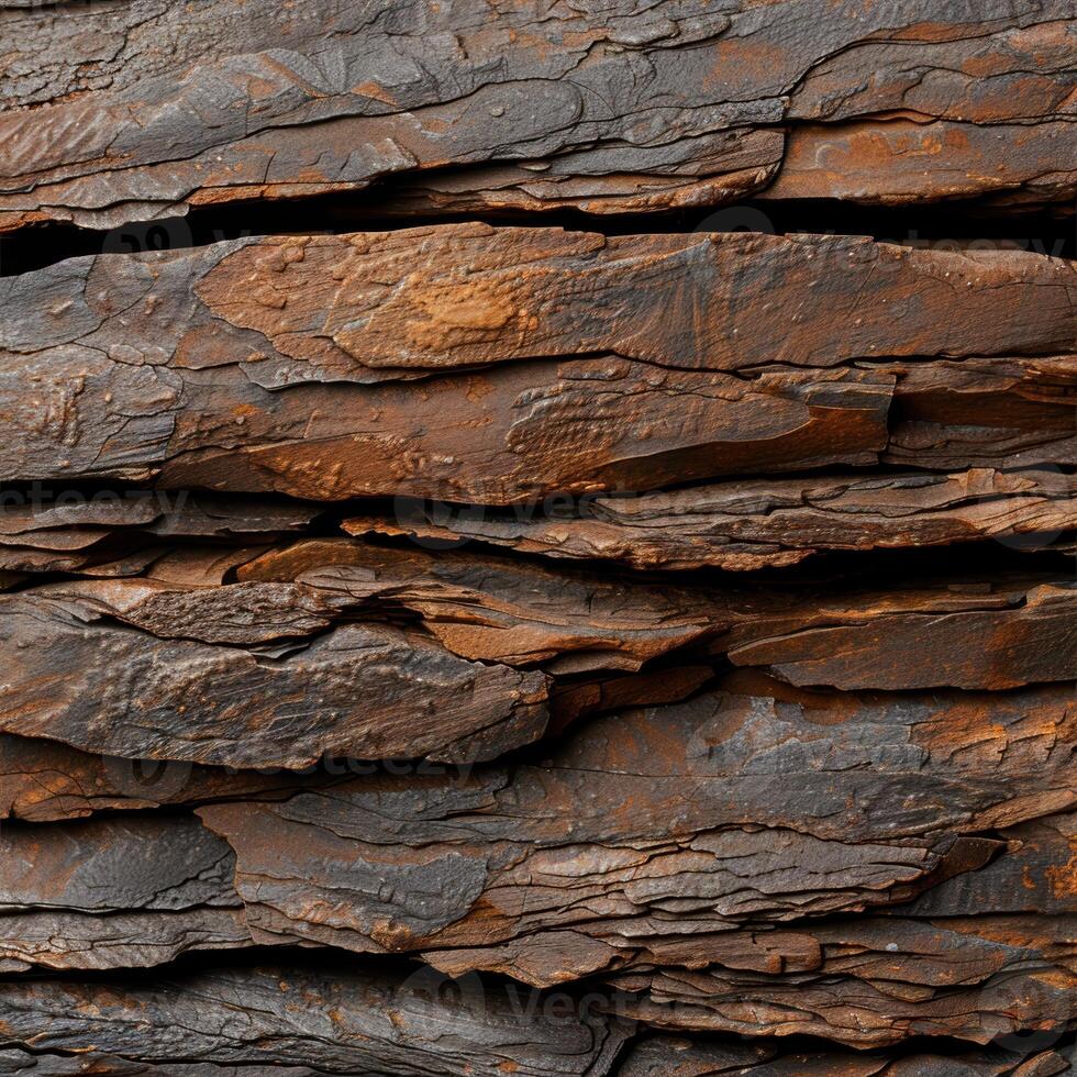 Textured rock surface with natural patterns photo