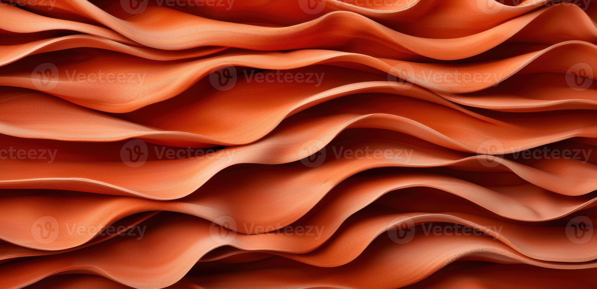 abstract orange wavy patterns photo