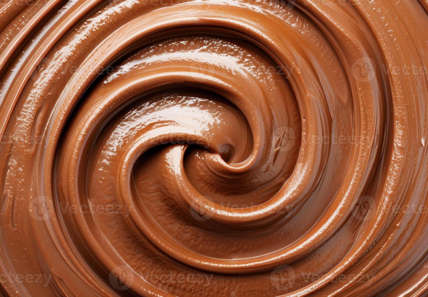 Swirling chocolate texture photo