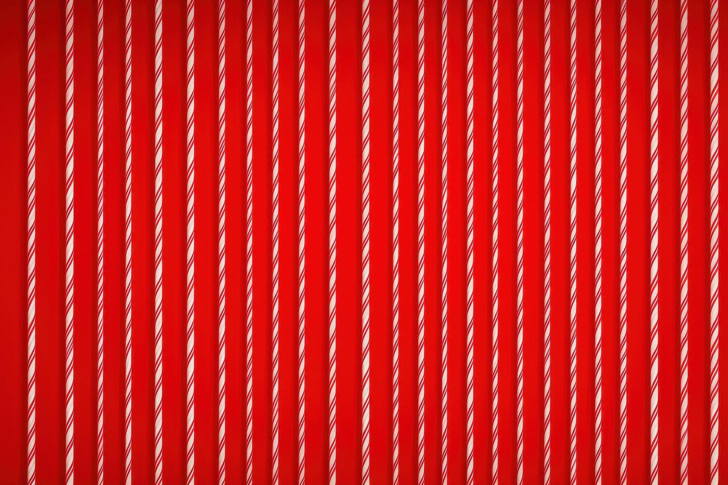 Striped candy cane pattern background photo