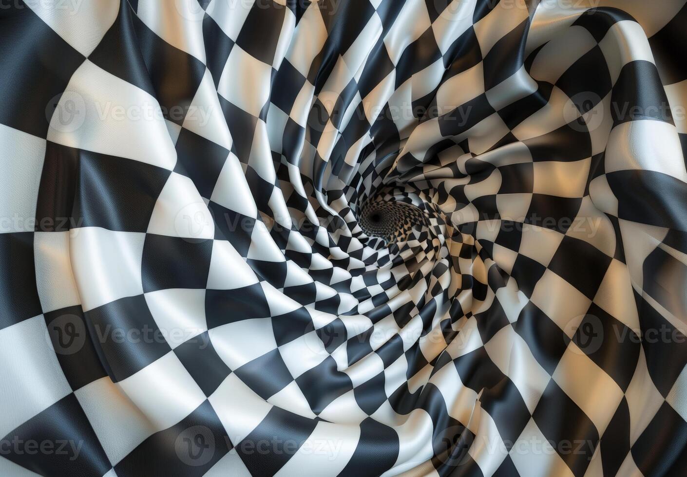 abstract black and white checkered pattern photo