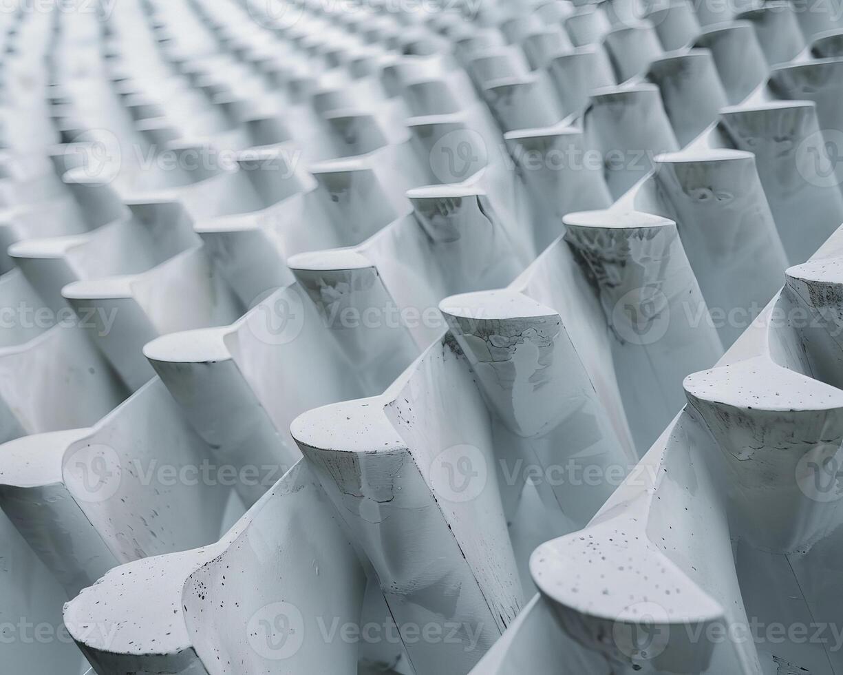 abstract architectural forms in monochrome photo