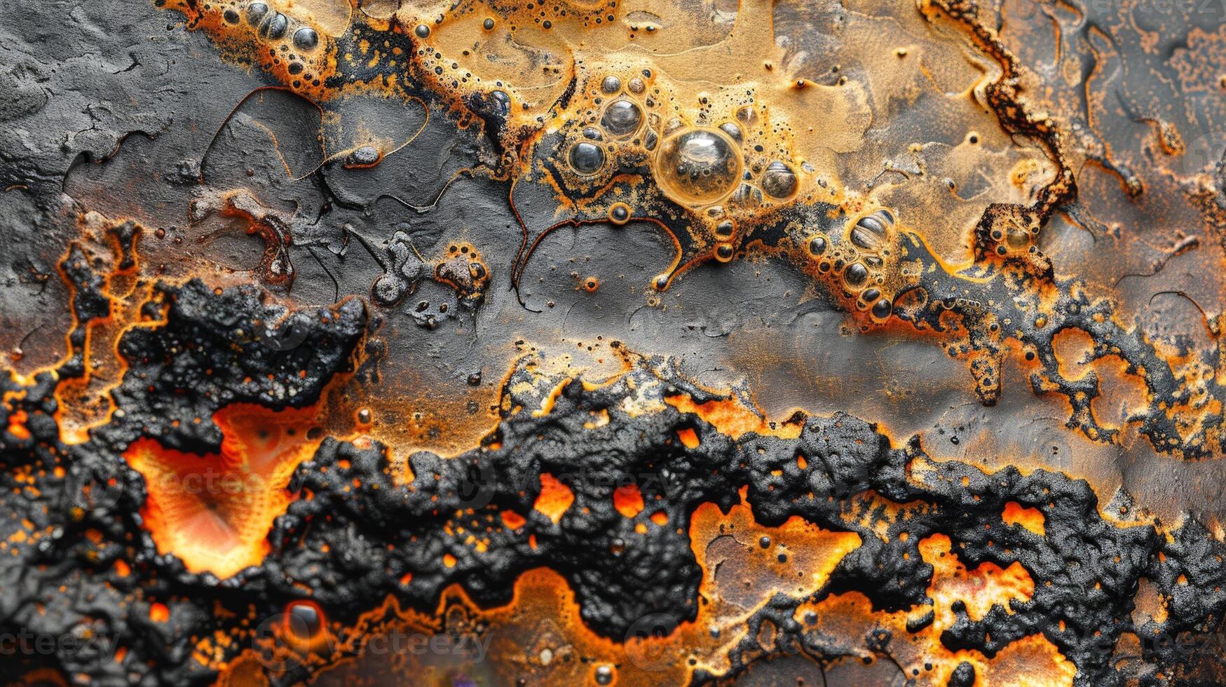 Vibrant abstract texture with rusty and moldy patterns photo