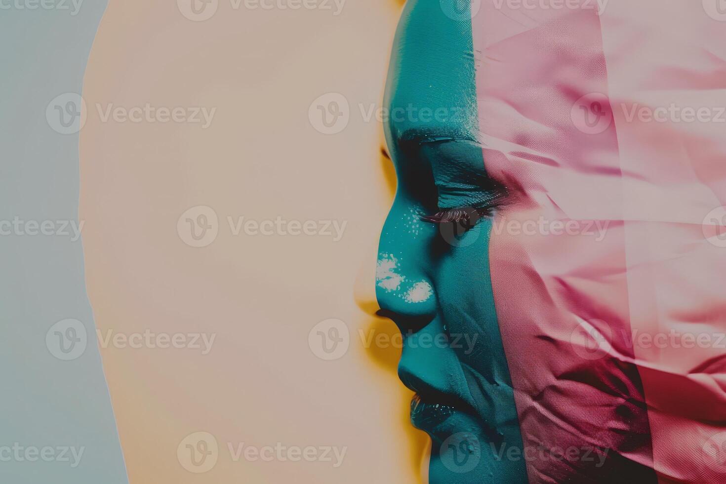 abstract fluid art background with vibrant colors photo