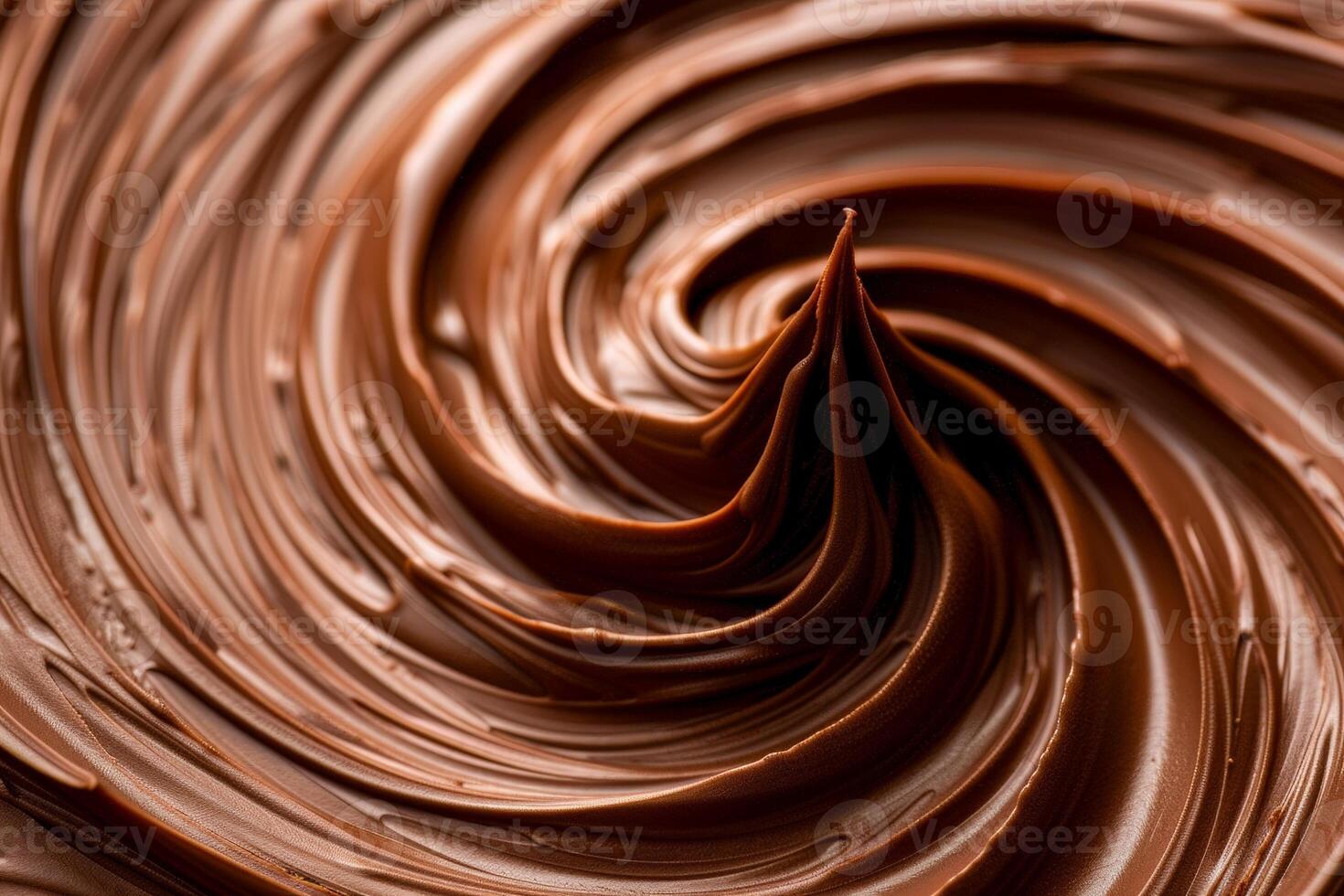 Swirling chocolate texture photo