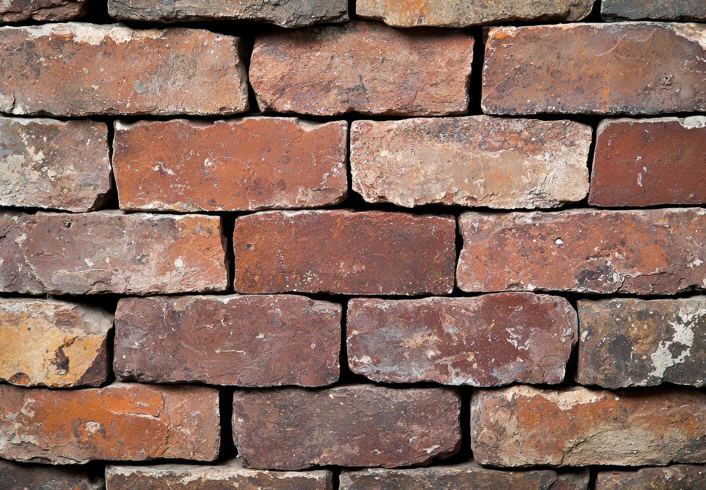 Rustic brick wall texture background photo
