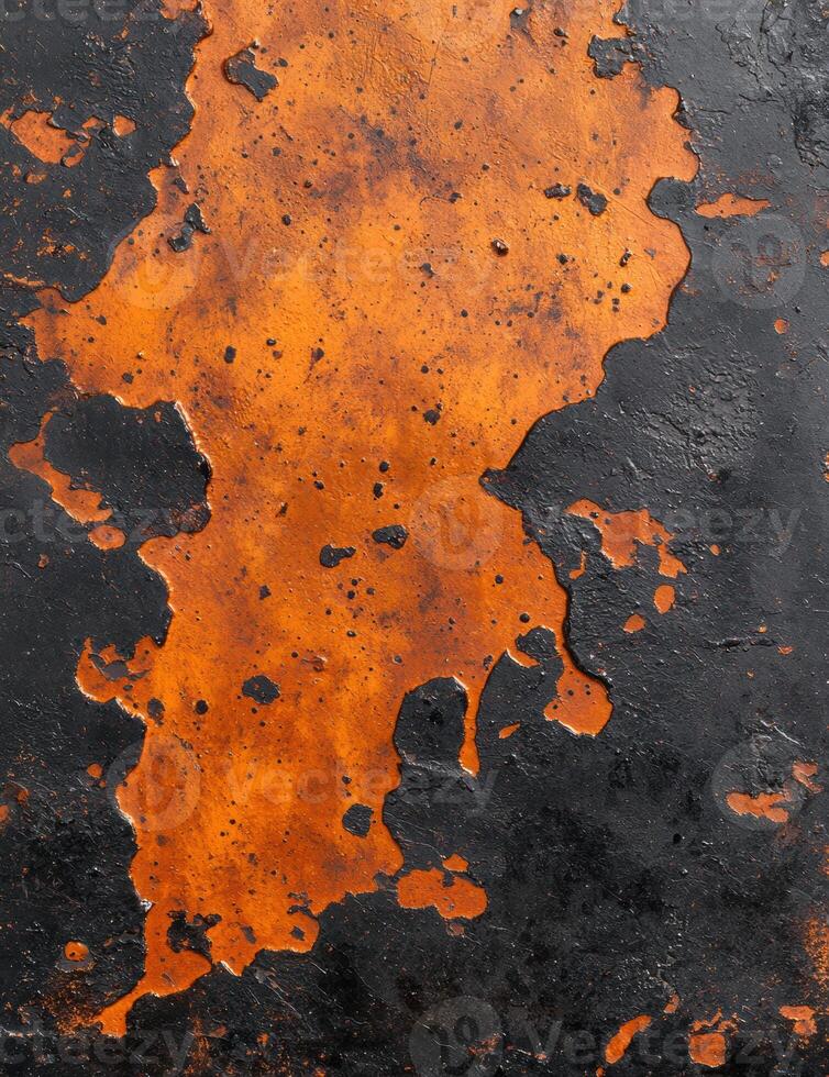 Vibrant rust colored abstract background photo