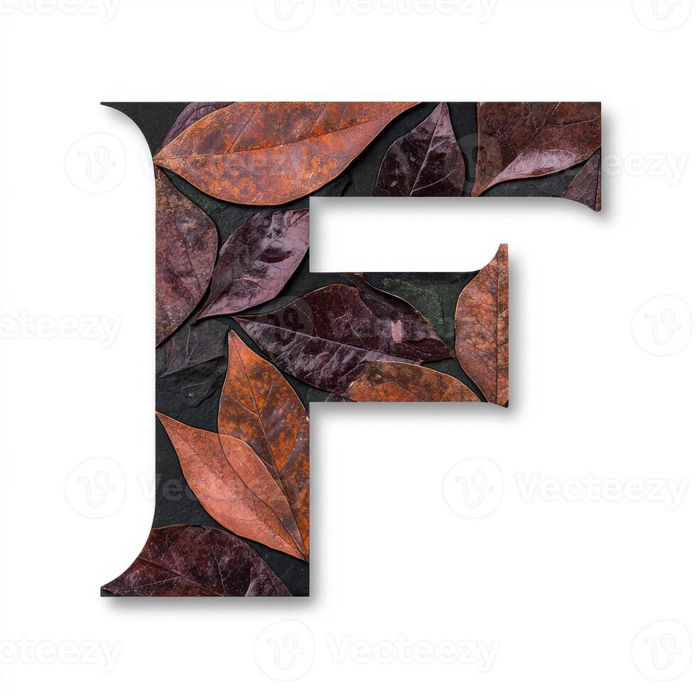 Autumn leaves texture background photo