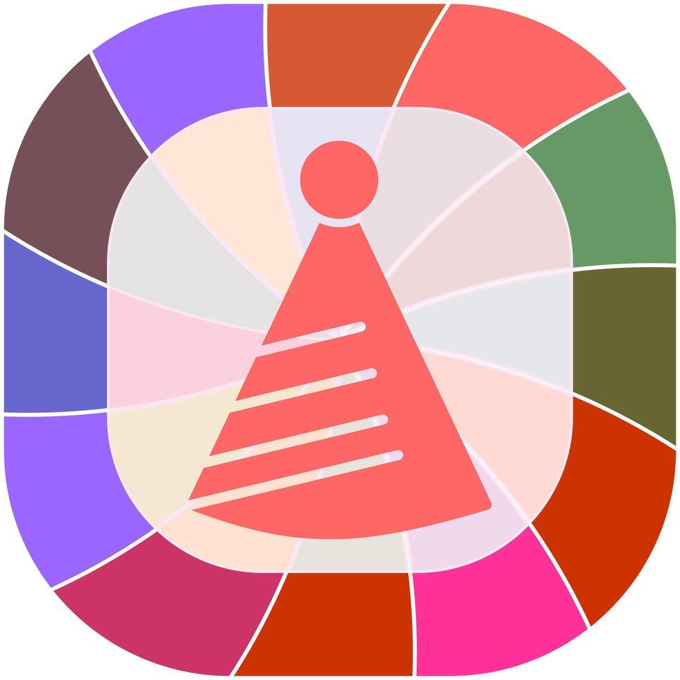 Party Hat Icon Design vector