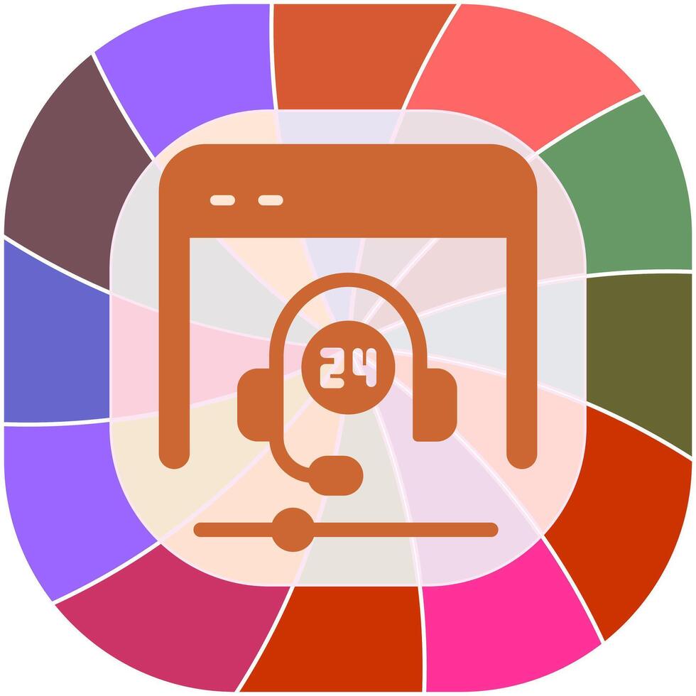 Support Forum Icon Design vector