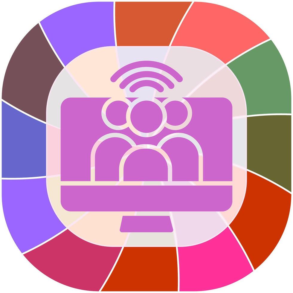 Influencer Icon Design vector