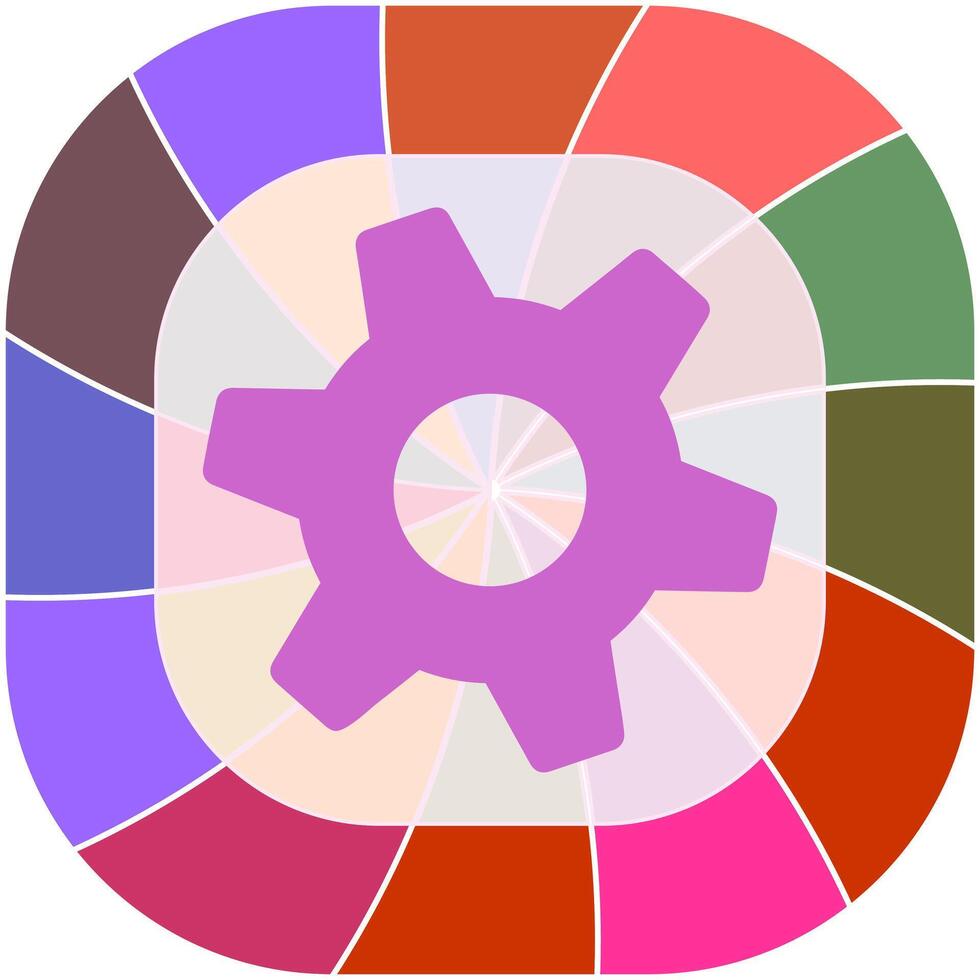 Setting Icon Design vector