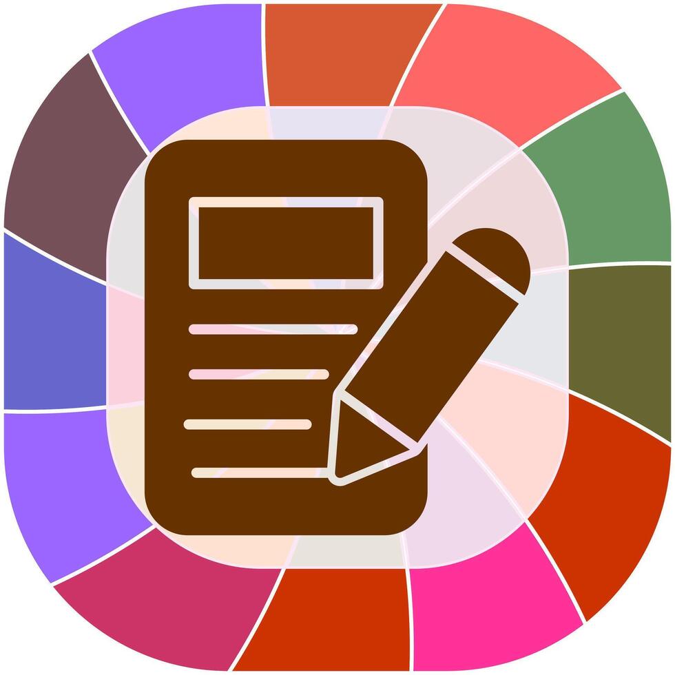 Copywriting Icon Design vector