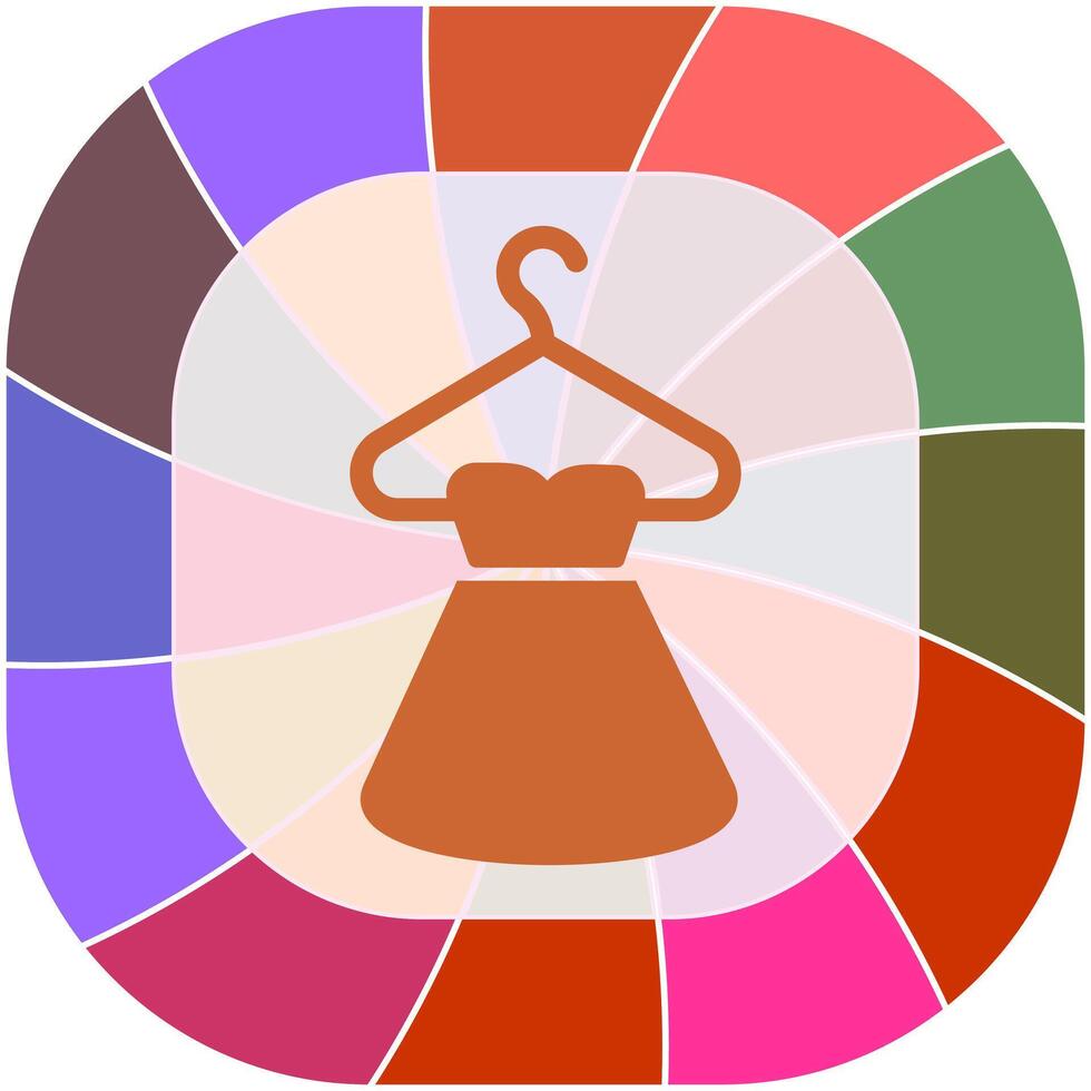 Dressing Up Icon Design vector
