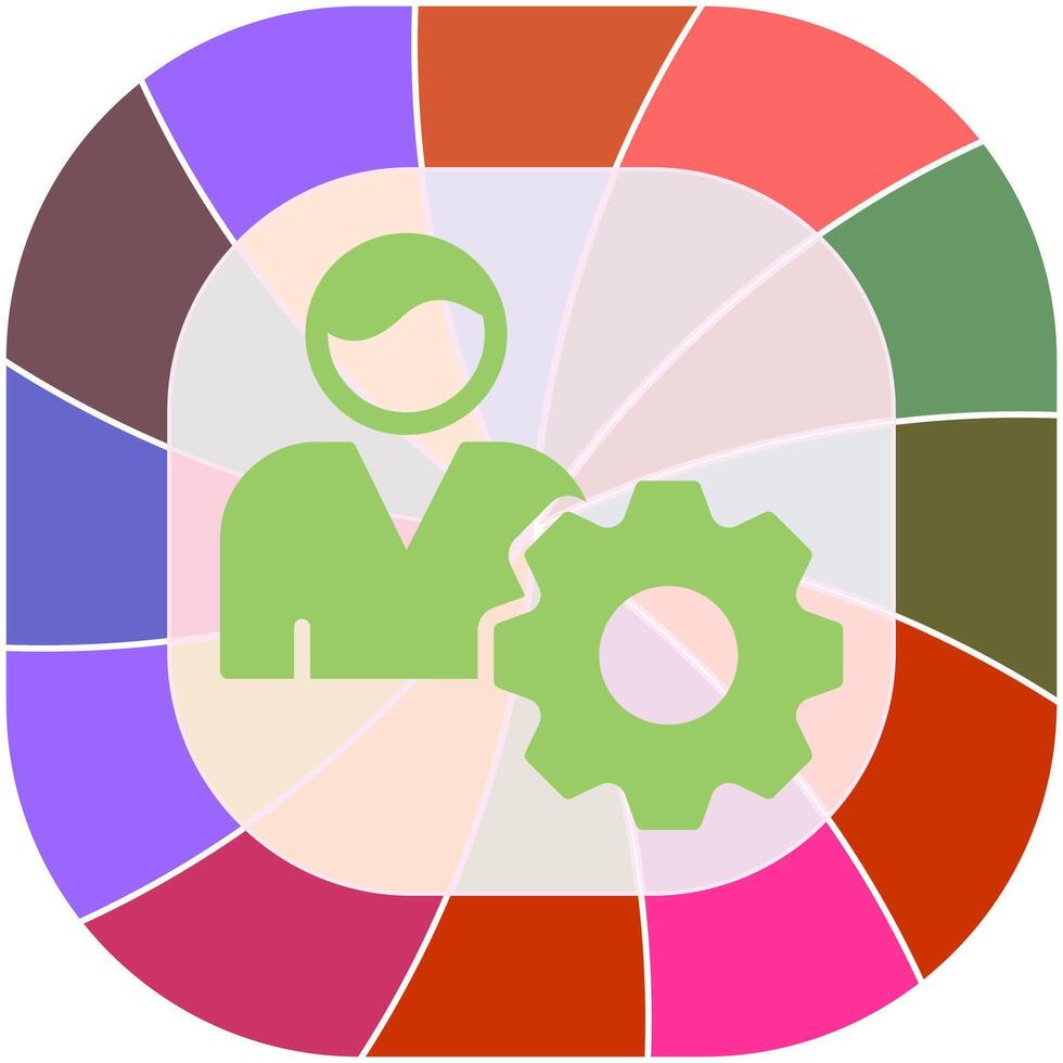 Professional Development Icon Design vector