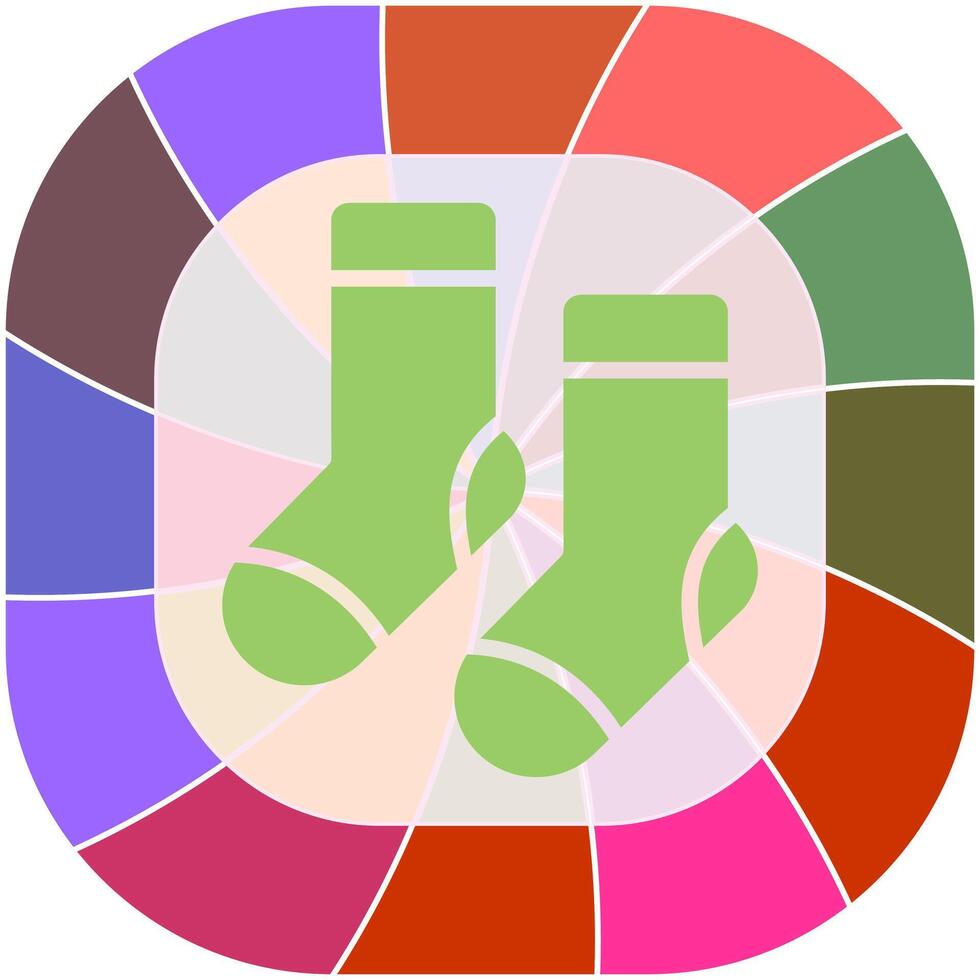 Tiny Shoes Icon Design vector