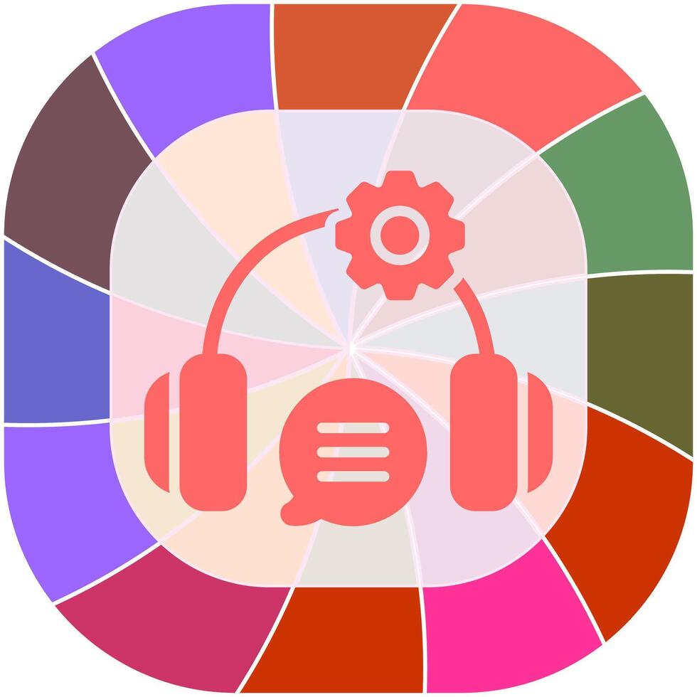 Technical Support Icon Design vector
