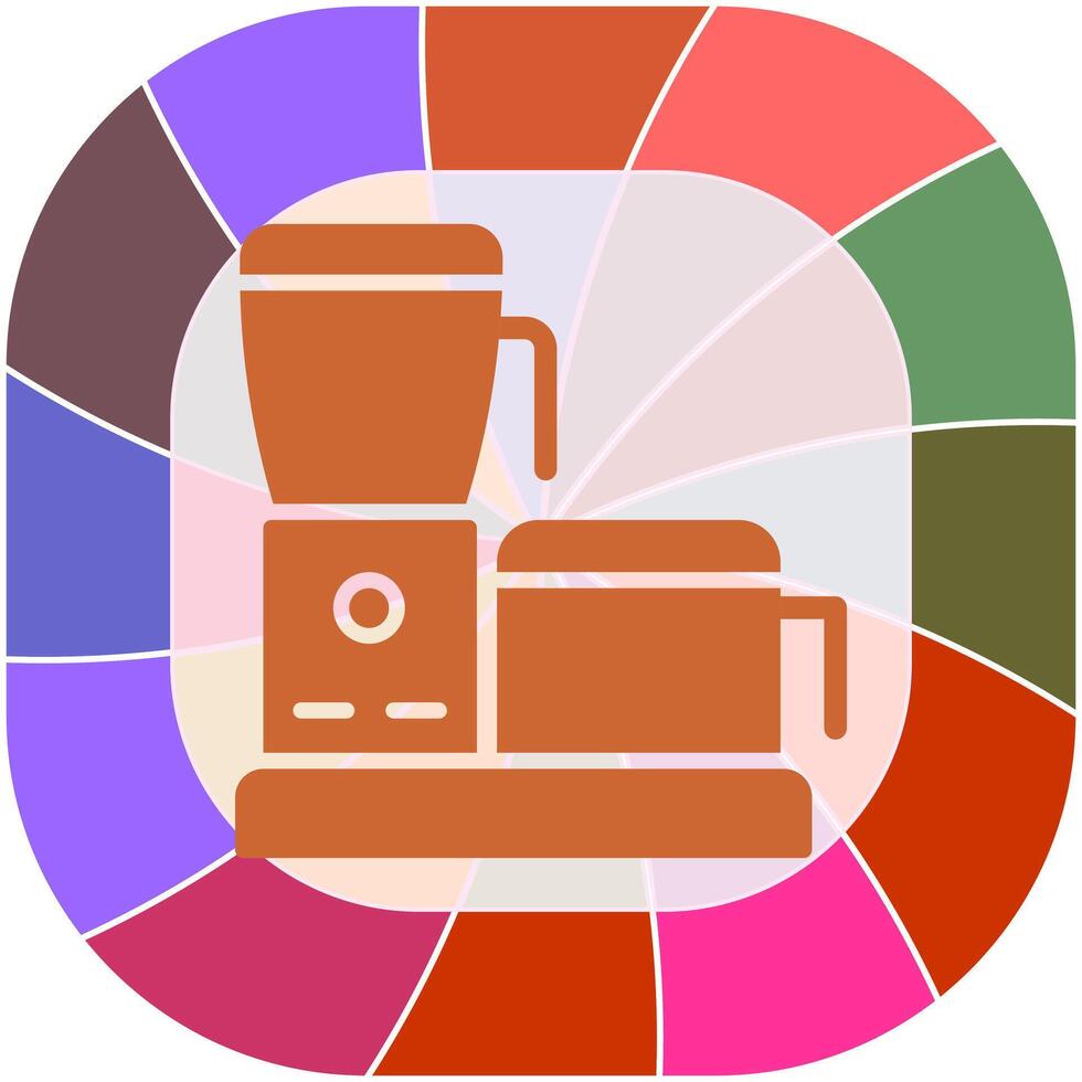 Food Processor Icon Design vector