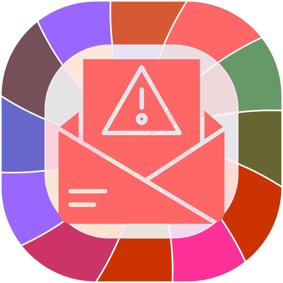 Spam Filter Icon Design vector