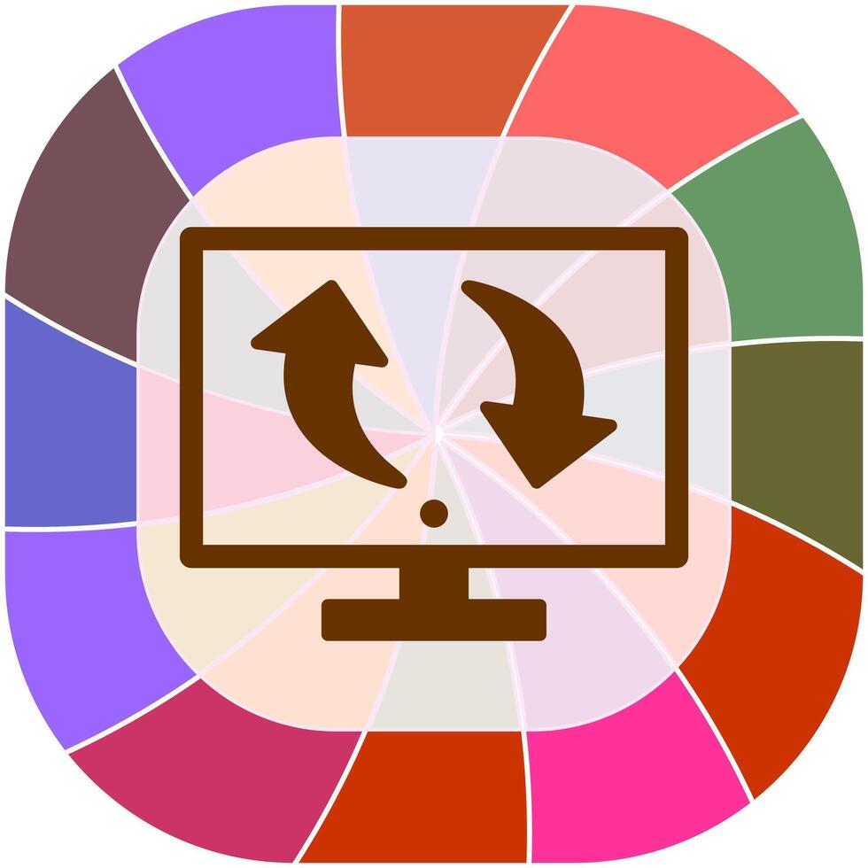 Migrate Icon Design vector