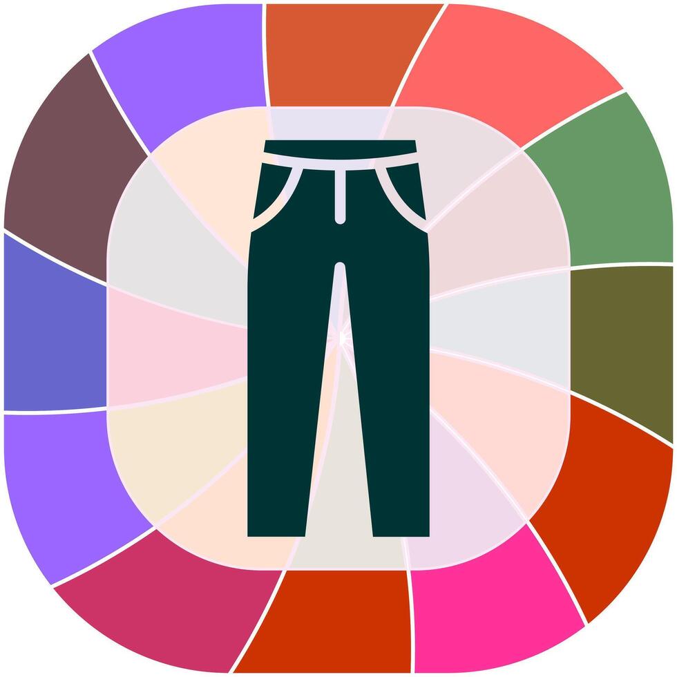 Pants Icon Design vector