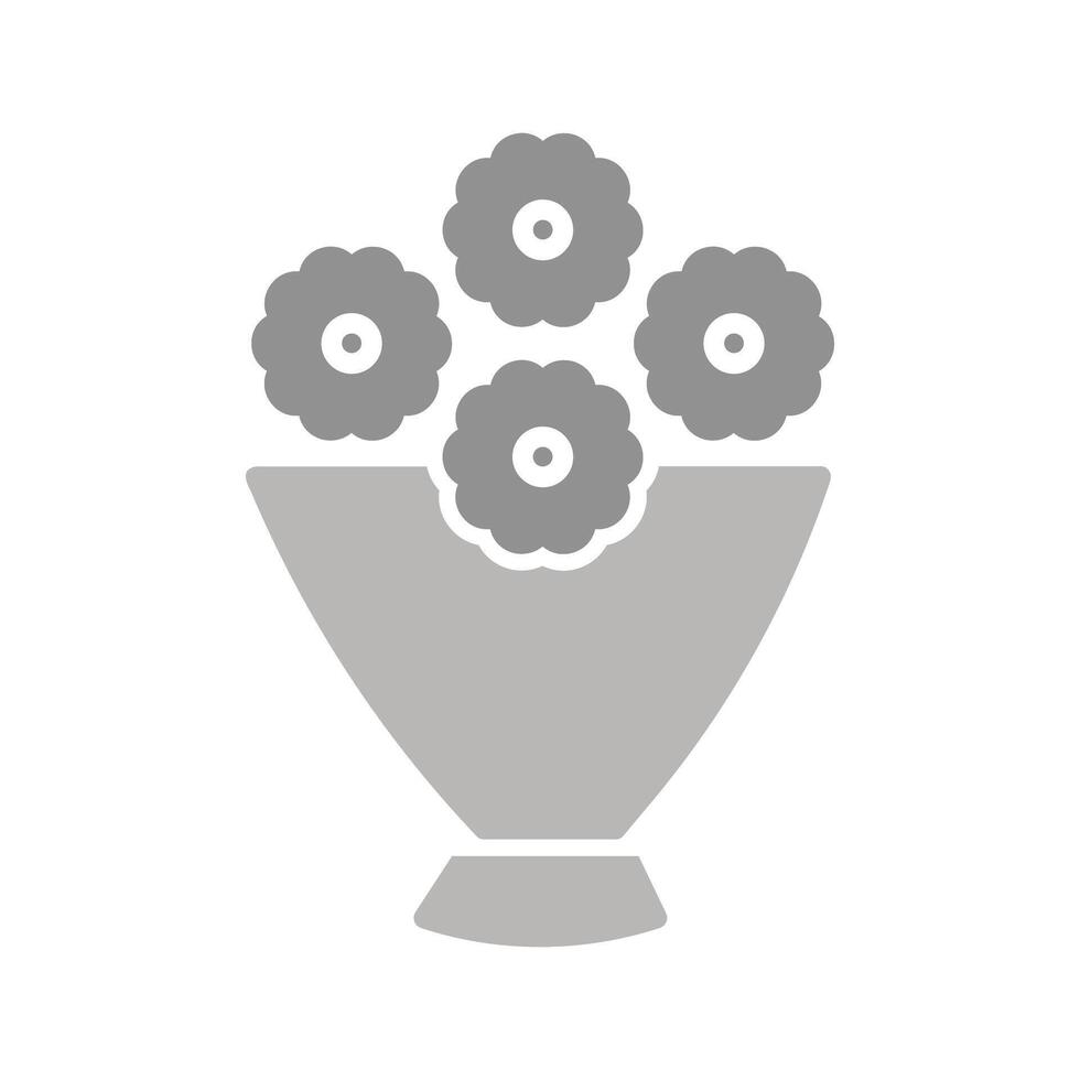 Flower Bouquet Icon Design vector