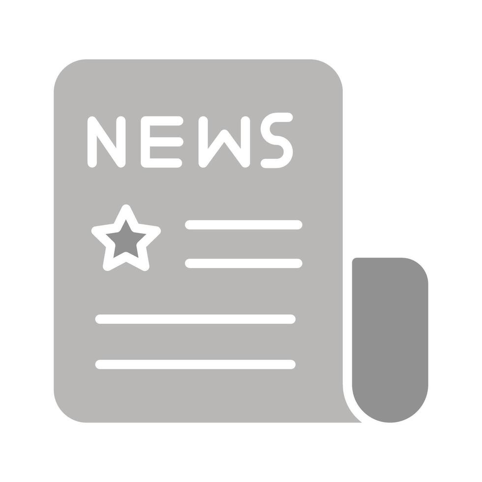News Headlines Icon Design vector
