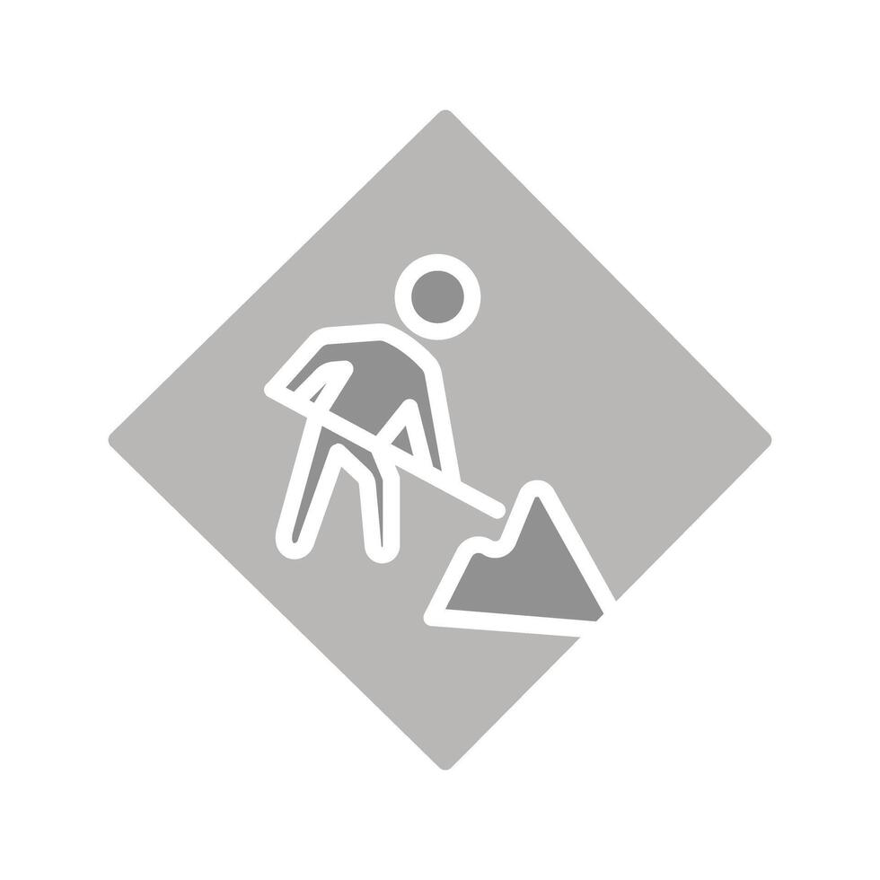 Construction Sign Icon Design vector