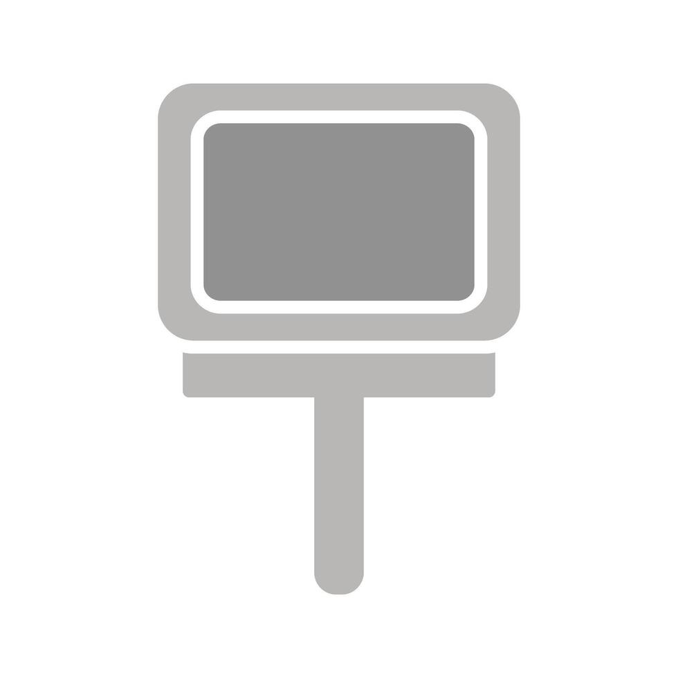 Billboard Icon Design vector