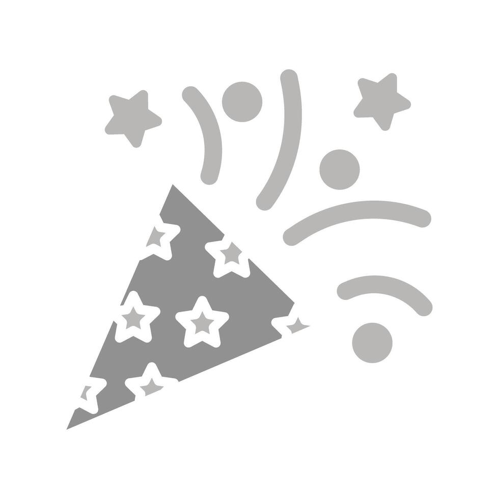 Confetti Icon Design vector