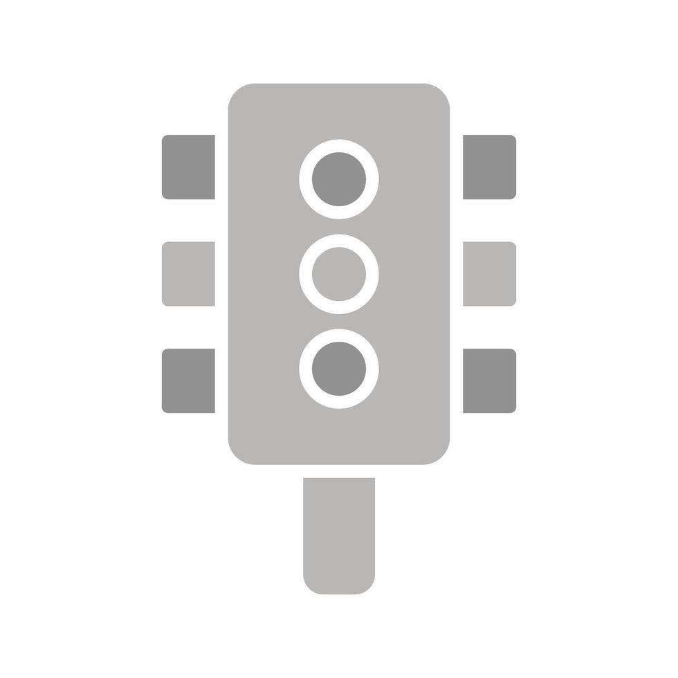 Traffic Light Icon Design vector