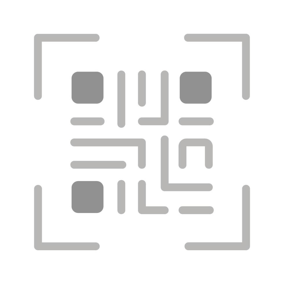 QR Code Generator Icon Design vector