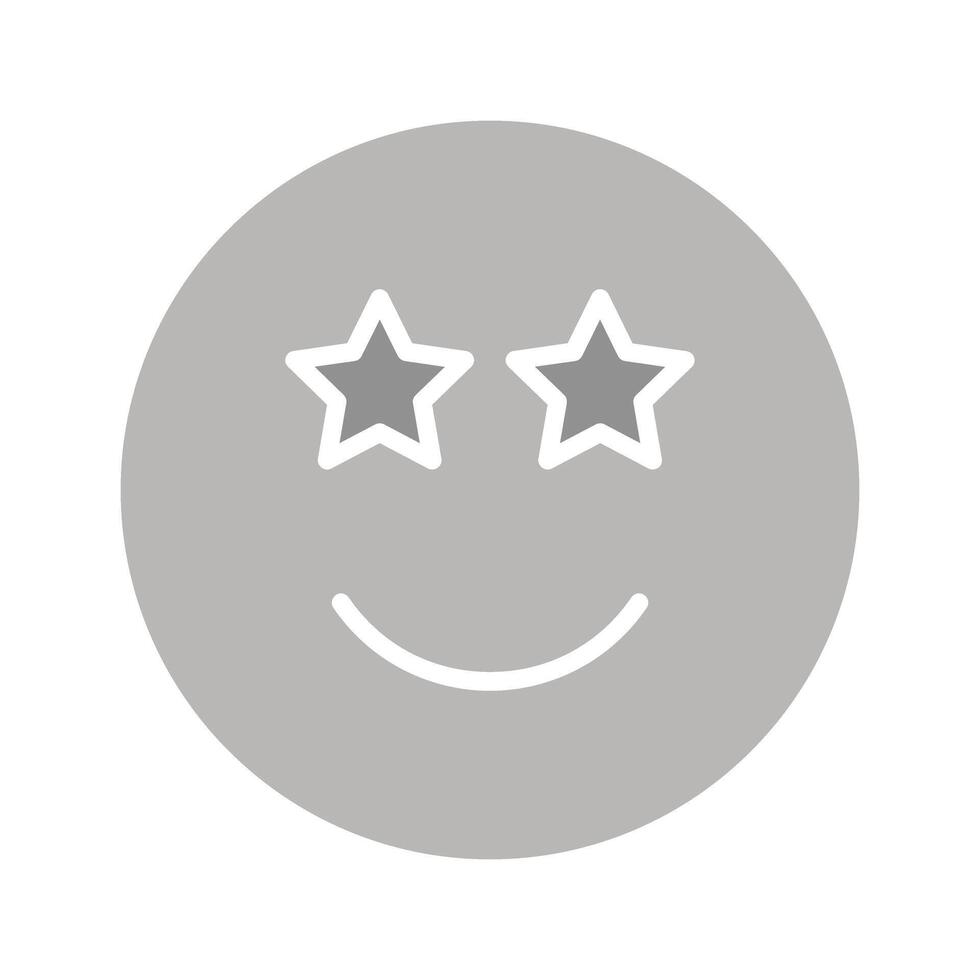 Star-Struck Icon Design vector