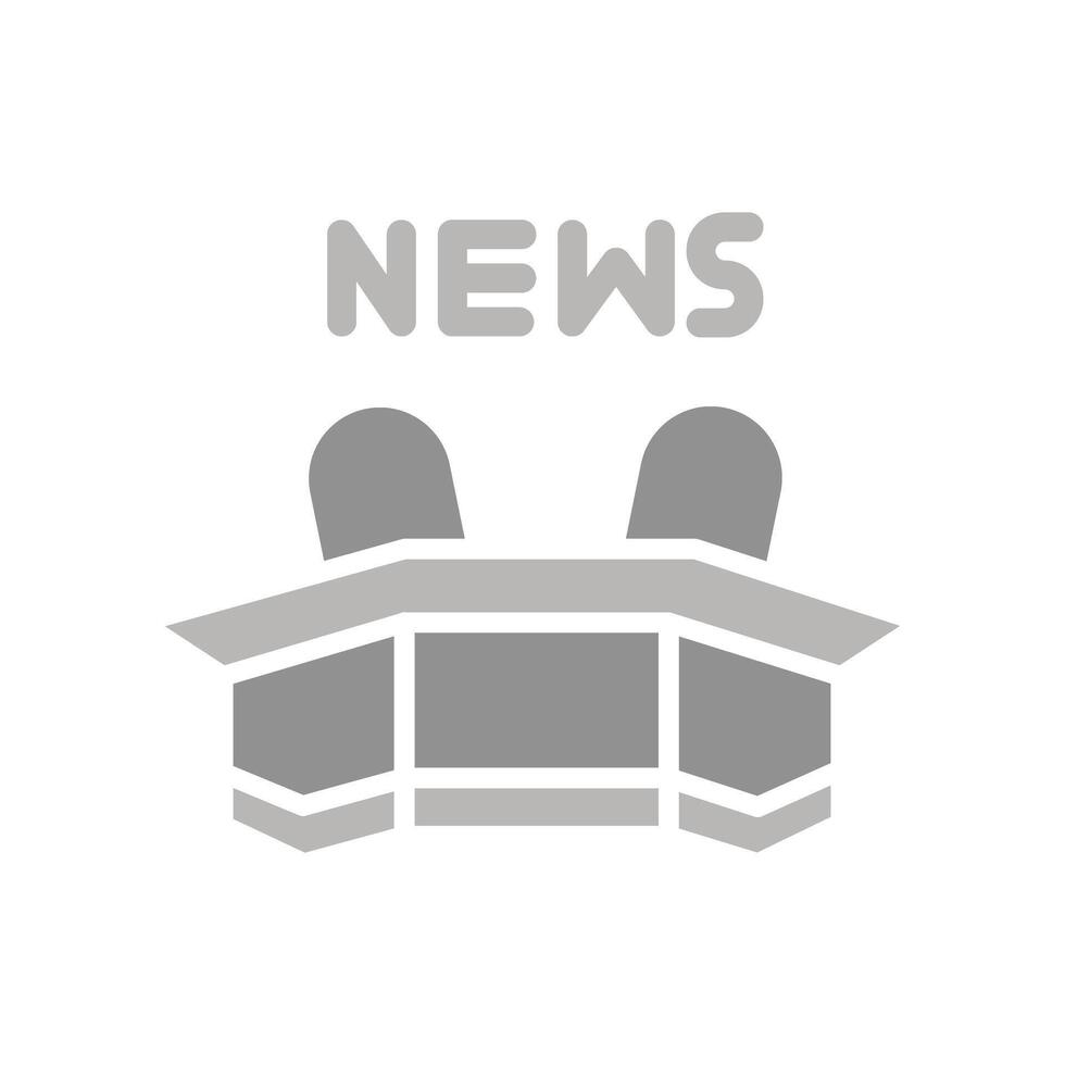 Newsroom Icon Design vector