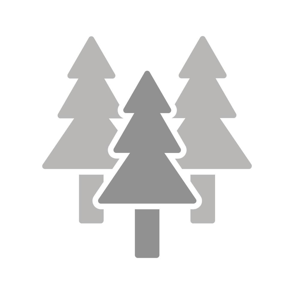 Evergreen Tree Icon Design vector