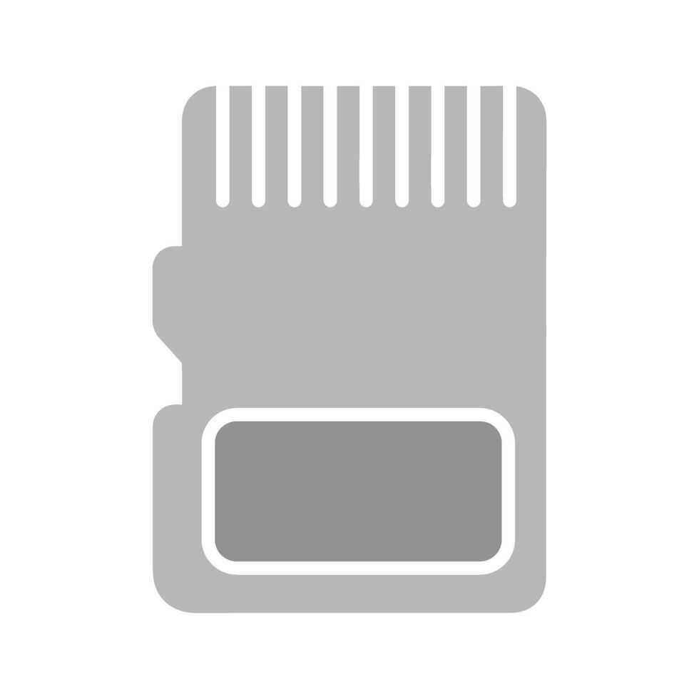 Memory Cards Icon Design vector