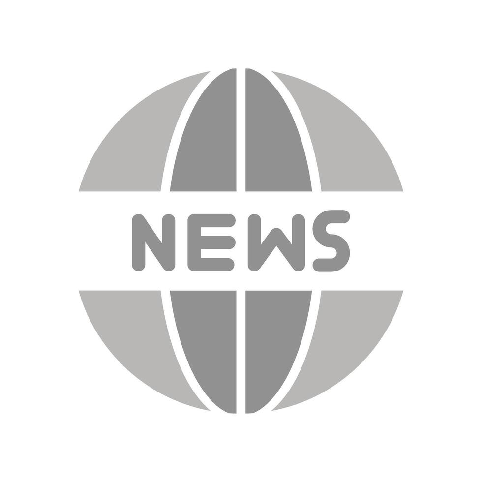 News Website Icon Design vector