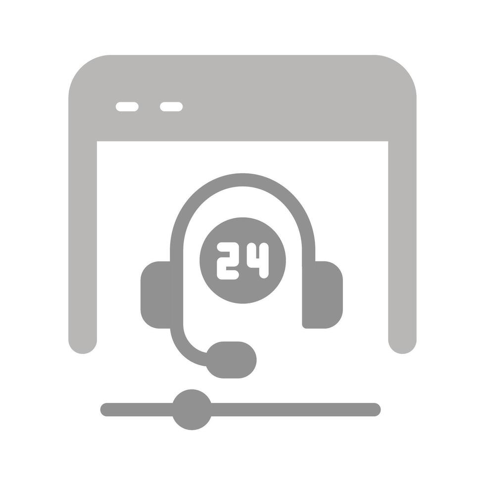 Support Forum Icon Design vector