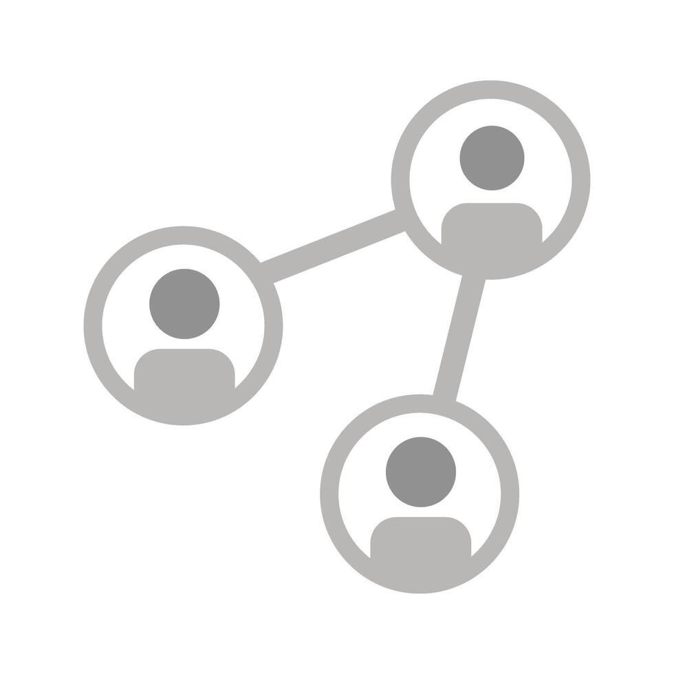 Social Network Icon Design vector