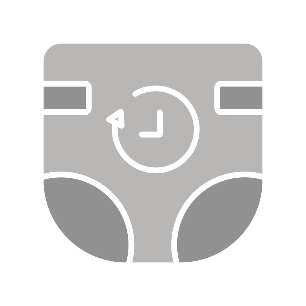 Diaper Duty Icon Design vector