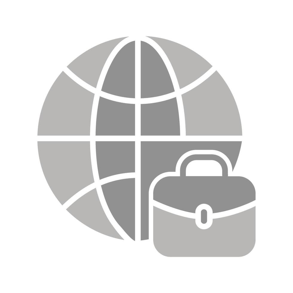 International Job Icon Design vector