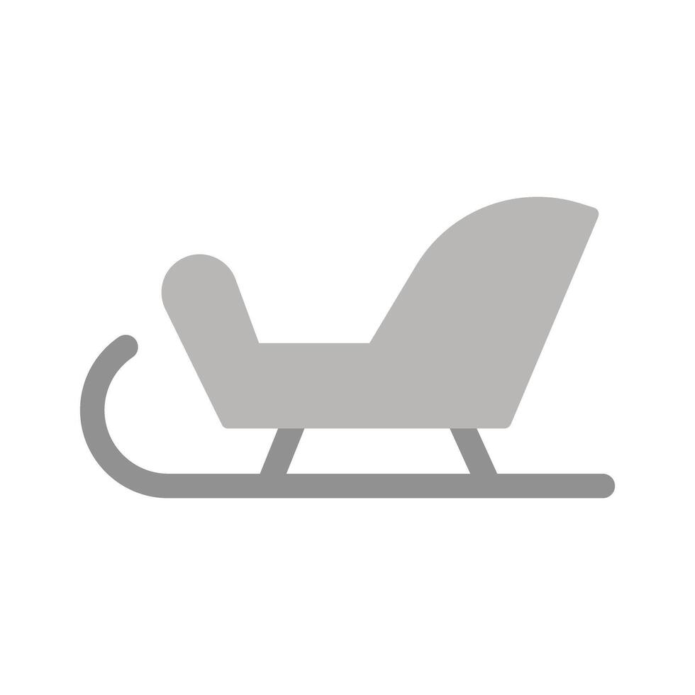 Sleigh Icon Design vector