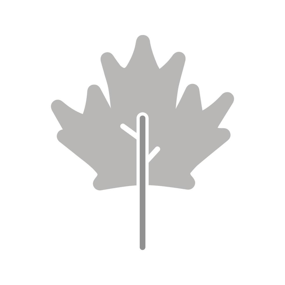 Maple Leaf Icon Design vector