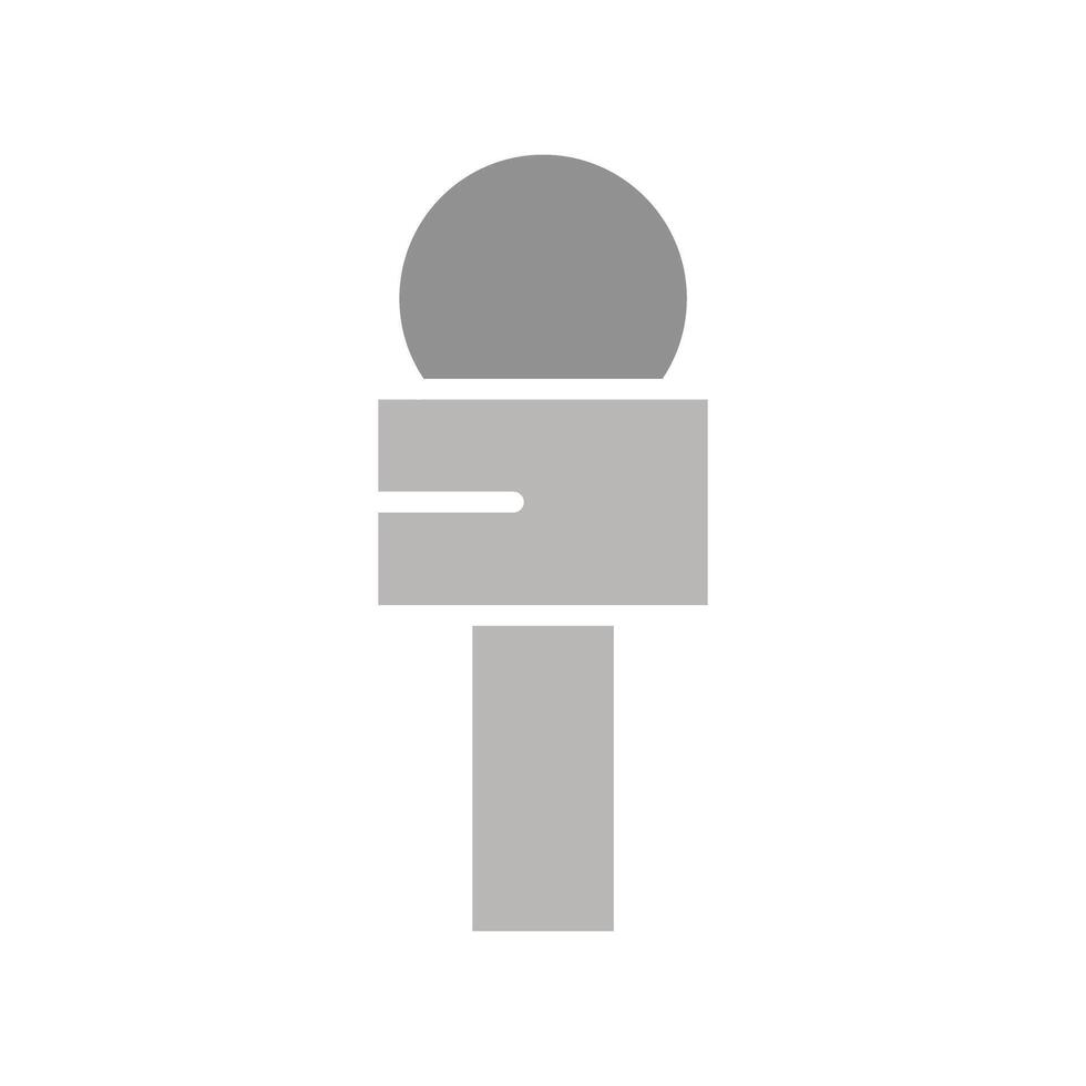 Journalism Tools Icon Design vector